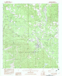 Beaumont 1982 topographic map thumbnail