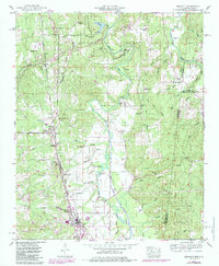 Belmont 1950 topographic map thumbnail