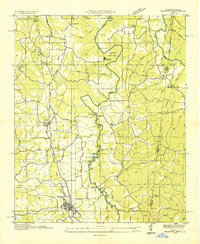 Belmont 1936 topographic map thumbnail