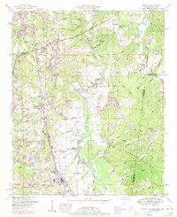 Belmont 1950 topographic map thumbnail