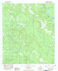 Benndale 1982 topographic map thumbnail