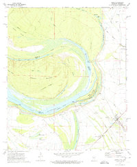 Benoit 1972 topographic map thumbnail