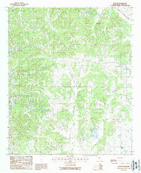 Benton 1988 topographic map thumbnail