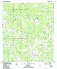 Bewelcome 1988 topographic map thumbnail