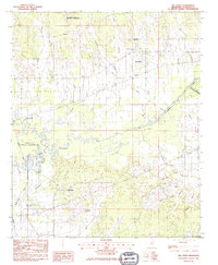 Big Creek 1983 topographic map thumbnail