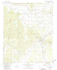 Blue Mountain 1982 topographic map preview