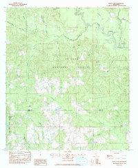 Bond Pond 1983 topographic map thumbnail