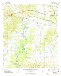 Bovina 1972 topographic map thumbnail