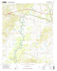 Bovina 1972 topographic map thumbnail