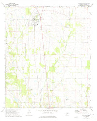 Brooksville 1973 topographic map thumbnail