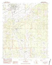 Bruce 1983 topographic map thumbnail
