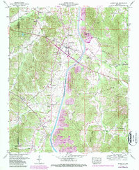 Burnsville 1950 topographic map thumbnail