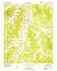 Burnsville 1950 topographic map thumbnail