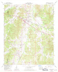 Burnsville 1950 topographic map thumbnail