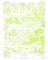 Byhalia 1971 topographic map thumbnail