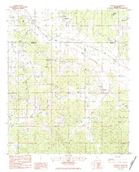 Cadaretta 1983 topographic map thumbnail