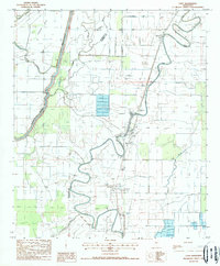 Cary 1988 topographic map thumbnail