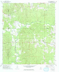 Caseyville 1972 topographic map thumbnail