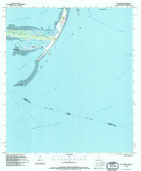 Cat Island 1994 topographic map thumbnail