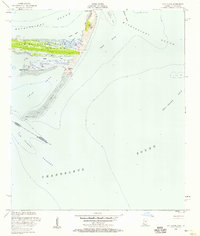 Cat Island 1951 topographic map thumbnail