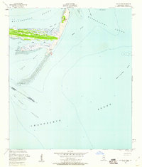 Cat Island 1951 topographic map thumbnail