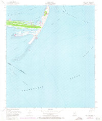 Cat Island 1951 topographic map thumbnail