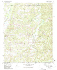 Chalybeate 1982 topographic map thumbnail