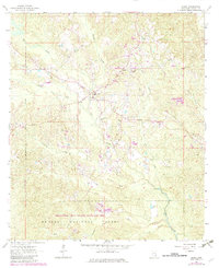 Clara 1964 topographic map thumbnail