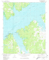 Coles Point 1980 topographic map thumbnail