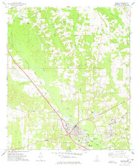 Collins 1974 topographic map thumbnail