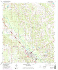 Collins 1974 topographic map thumbnail