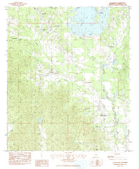 Collinsville 1983 topographic map thumbnail