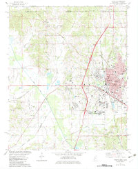 Corinth 1982 topographic map thumbnail