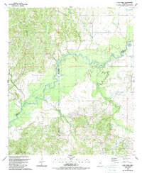 Coxs Ferry 1988 topographic map thumbnail