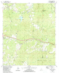 Cranfield 1988 topographic map thumbnail