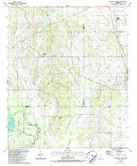 Crawford West 1987 topographic map preview