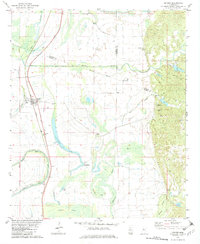 Cruger 1982 topographic map thumbnail