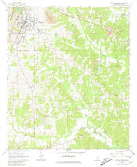 Crystal Springs 1963 topographic map thumbnail