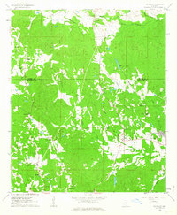 Daleville 1962 topographic map thumbnail