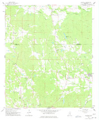 Daleville 1962 topographic map thumbnail