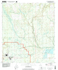 Dead Tiger Creek 1996 topographic map thumbnail