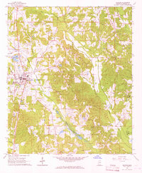 Decatur 1966 topographic map thumbnail
