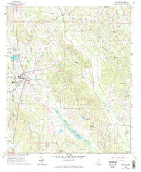 Decatur 1966 topographic map thumbnail
