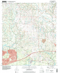Dedeaux 1997 topographic map thumbnail