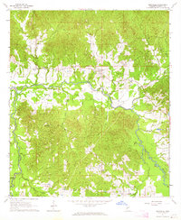 Dentville 1963 topographic map thumbnail