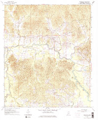 Dentville 1963 topographic map thumbnail
