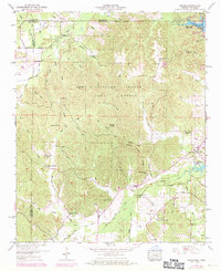 Doskie 1950 topographic map thumbnail