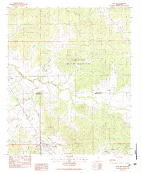 Duck Hill 1983 topographic map thumbnail