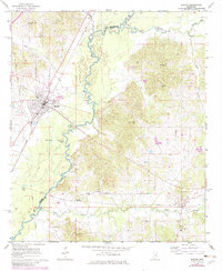 Durant 1964 topographic map thumbnail