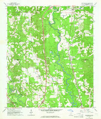 Eastabuchie 1965 topographic map thumbnail